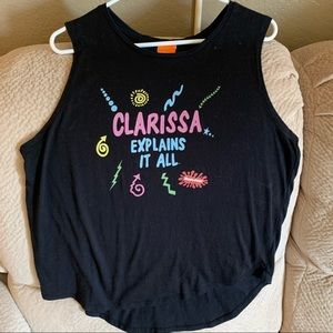 Nickelodeon Clarissa Women’s Tank Large